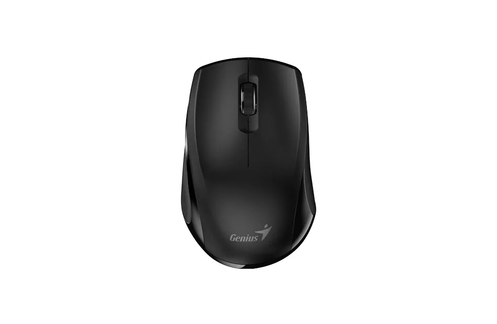Wireless Mouse Genius NX-8006S, 1200 dpi, 3 buttons, Ergonomic, Silent, BlueEye, 1xAA, Black