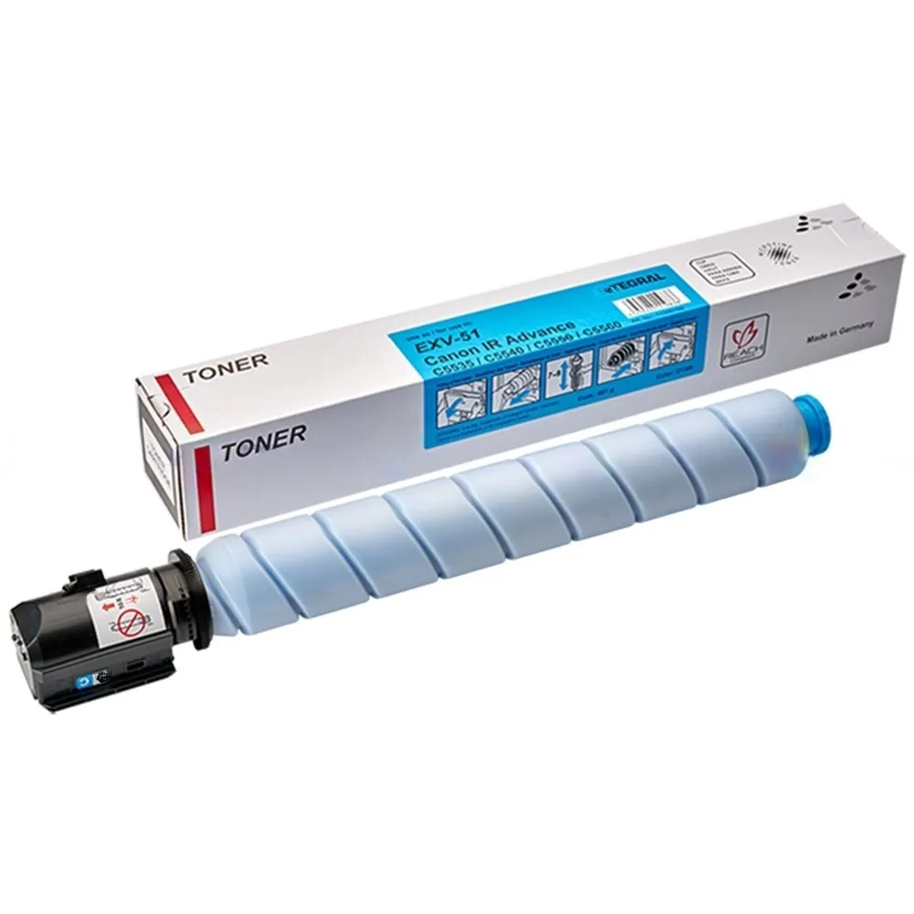 Toner Integral Compatible EXV-51, Cyan