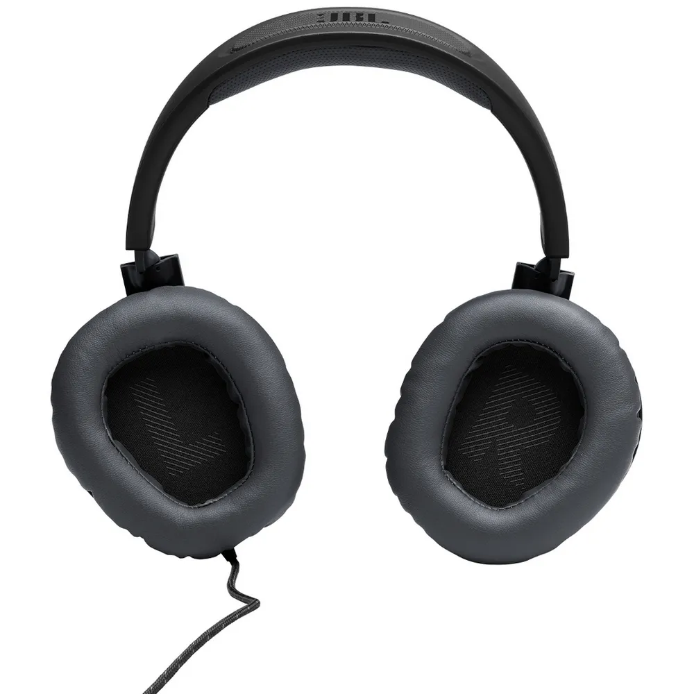Căști gaming JBL Quantum 100, Cu fir, Negru