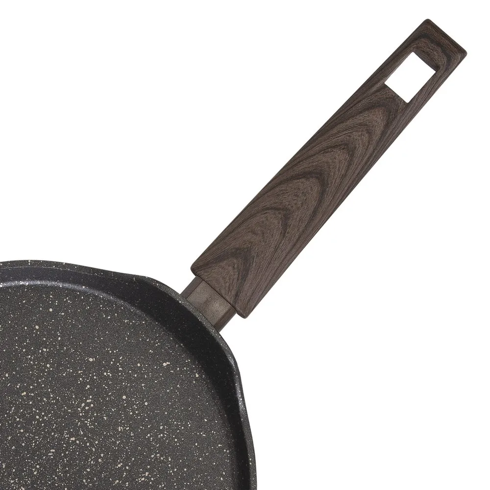 Tigaie pentru clătite RESTO 93025, 24cm, Negru