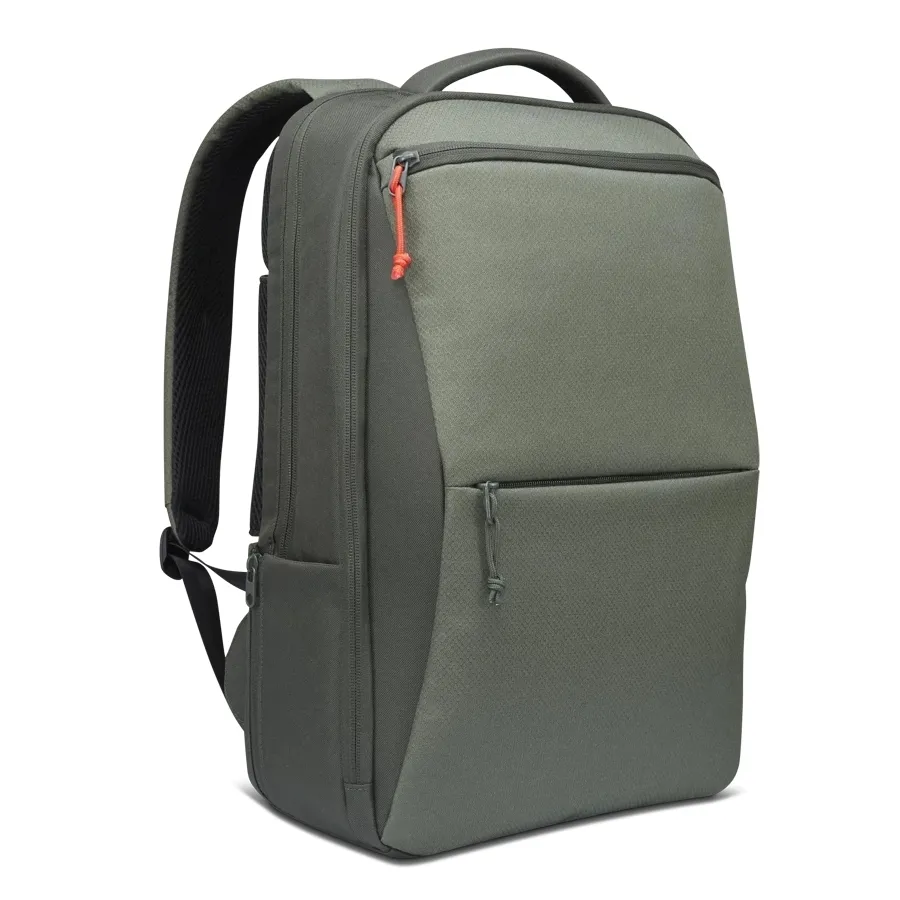 Rucsac pentru Laptop Lenovo Eco Pro, 15.6", Poliester, Verde