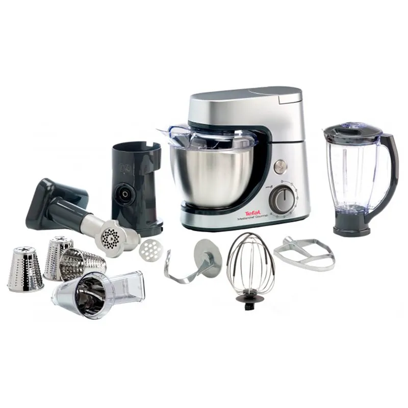 Robot de bucătărie Tefal QB516D38 S, Argintiu
