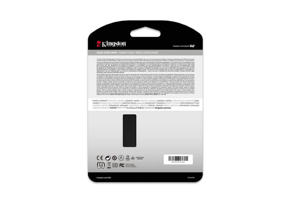 Unitate SSD Kingston KC600, 256GB, SKC600/256G