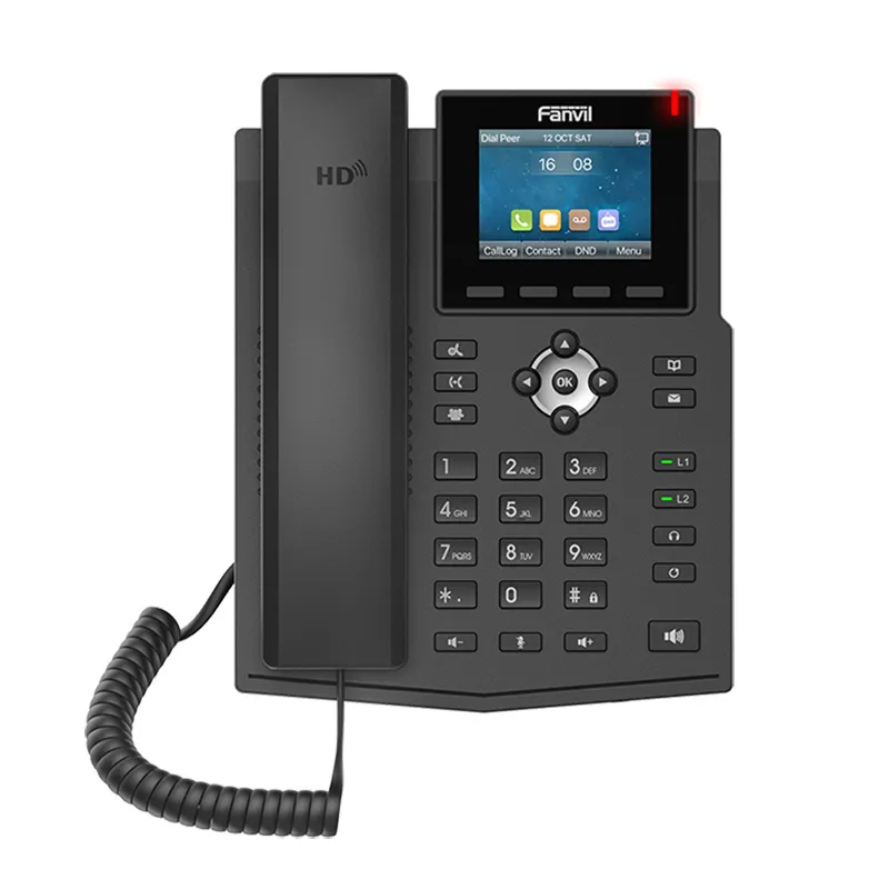 Telefon IP Fanvil X3SG, Negru