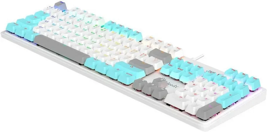 Tastatură Bloody S510R, Cu fir, Pudding Black