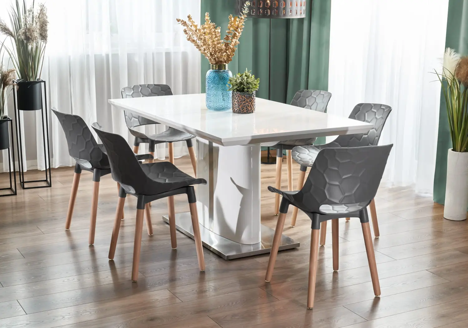 Scaun scandinav JUMI DAVIS (gri)
