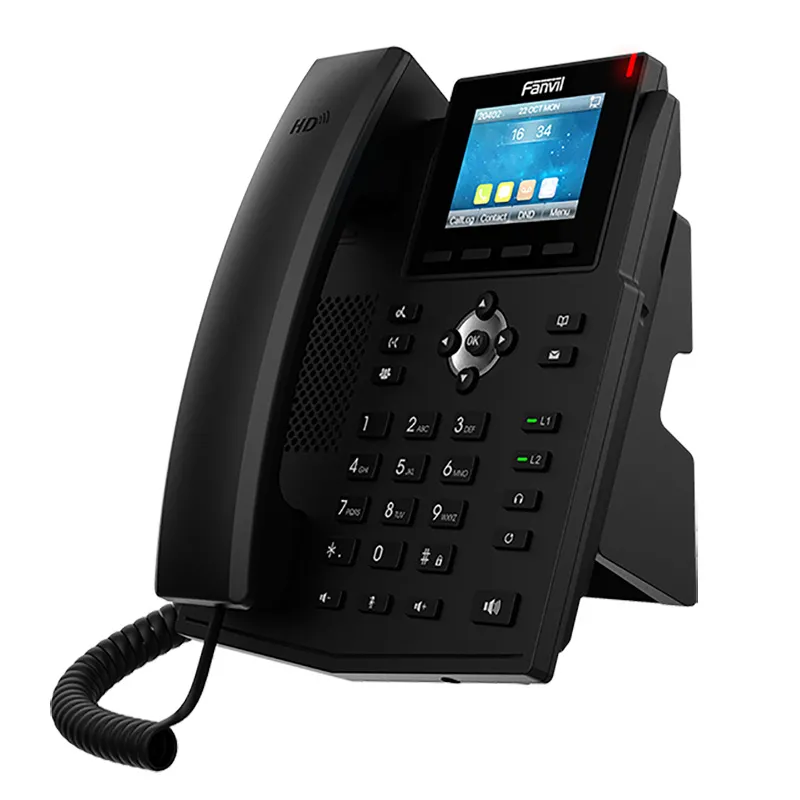 Telefon IP Fanvil X3SG, Negru