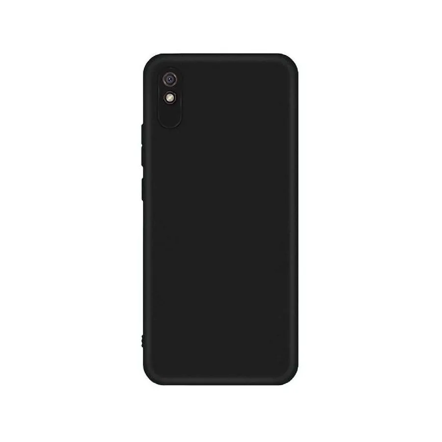 Husă Xcover Redmi 9A - Soft Touch (Microfiber), Negru