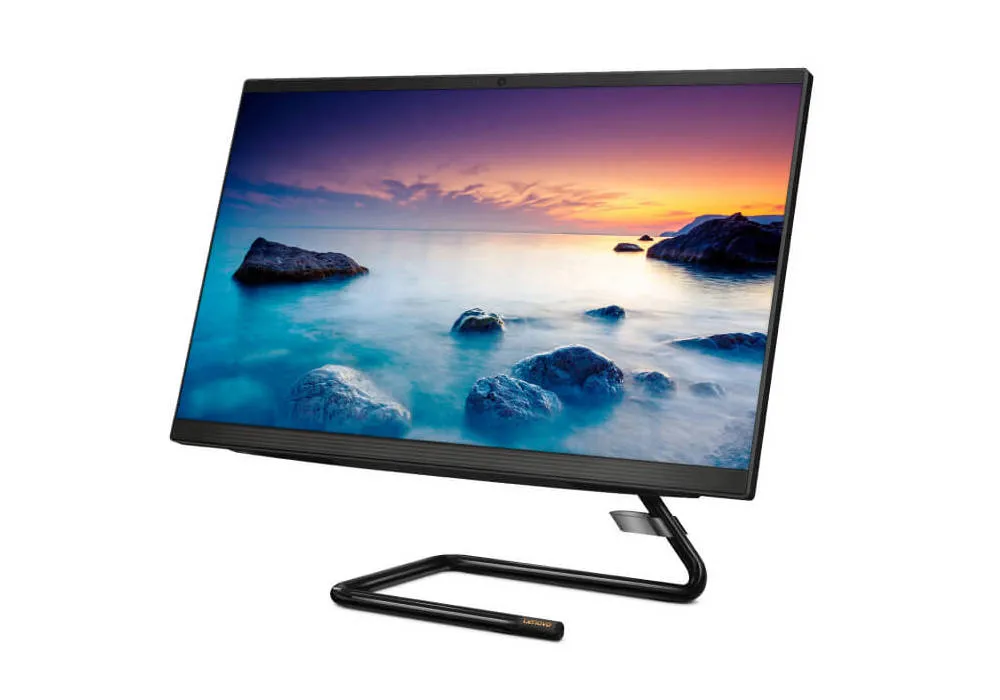 Computer All-in-One Lenovo IdeaCentre AIO 3 24ALC6, 23,8", AMD Ryzen 5 5500U, 8GB/512GB, Fără SO, Negru