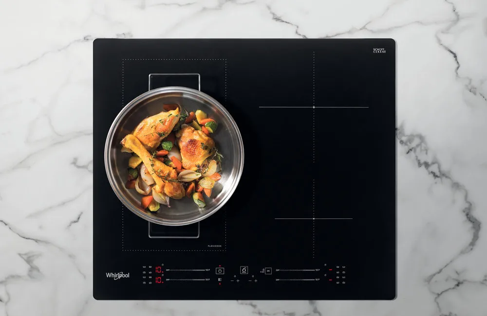 Plită cu inducție Whirlpool WL S7960 NE, Negru