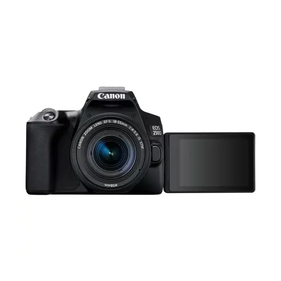 Aparat foto DSLR Canon EOS 250D, Negru