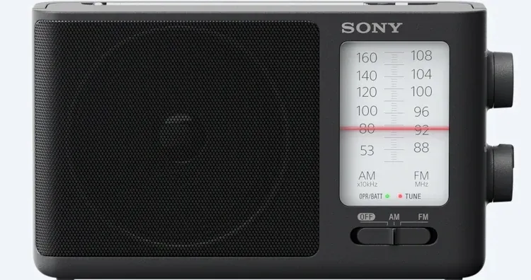 Radio portabil SONY ICF-506, Negru