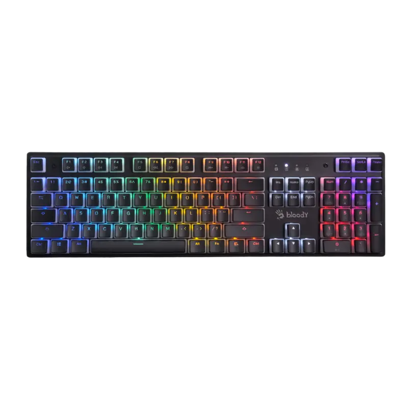 Tastatură Bloody S510R, Cu fir, Pudding Black