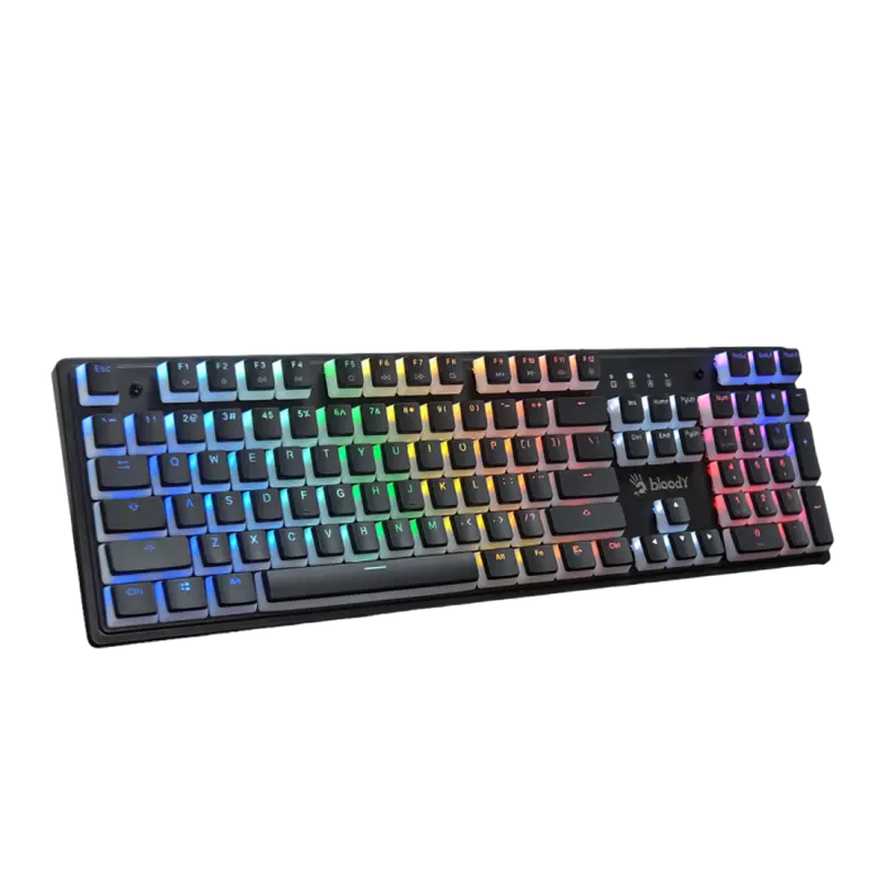 Tastatură Bloody S510R, Cu fir, Pudding Black