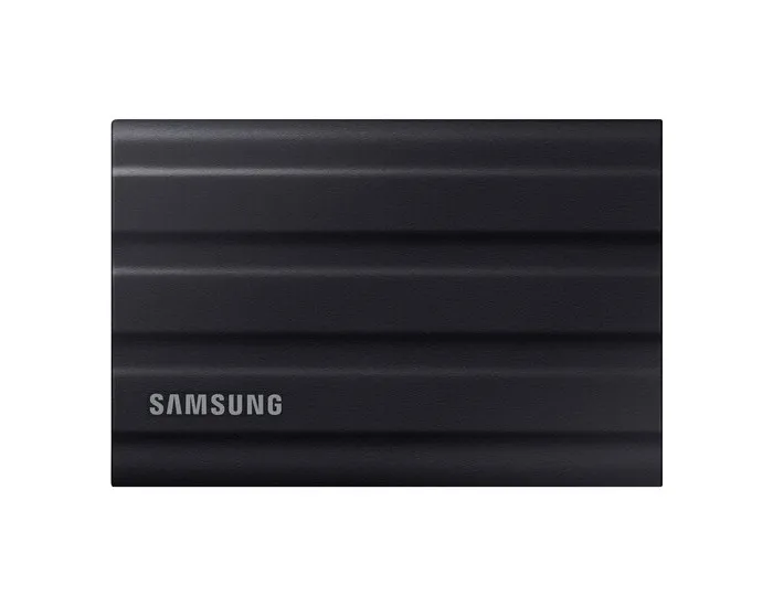 SSD portabil extern Samsung Portable SSD T7 Shield, 1 TB, Negru (MU-PE1T0S/WW)