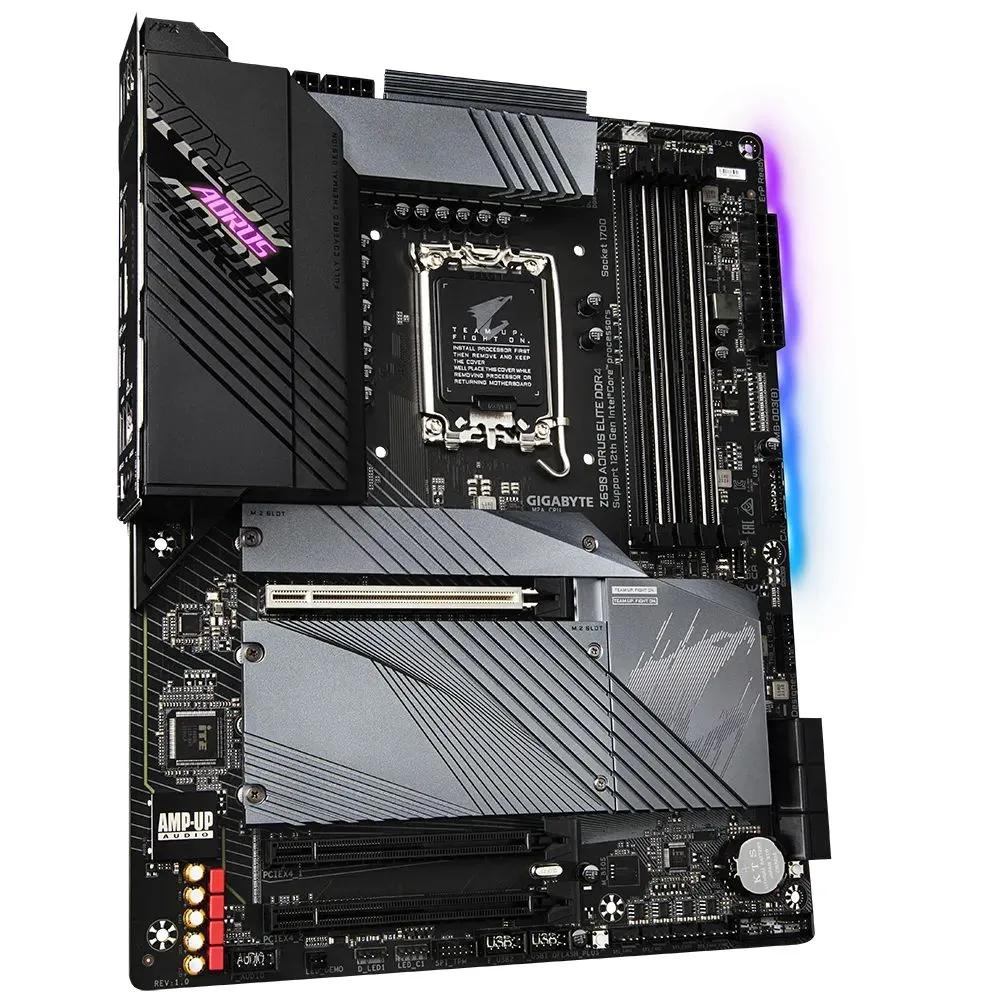 Placă de bază Gigabyte Z690 AORUS ELITE DDR4, LGA1700, Intel Z690, ATX