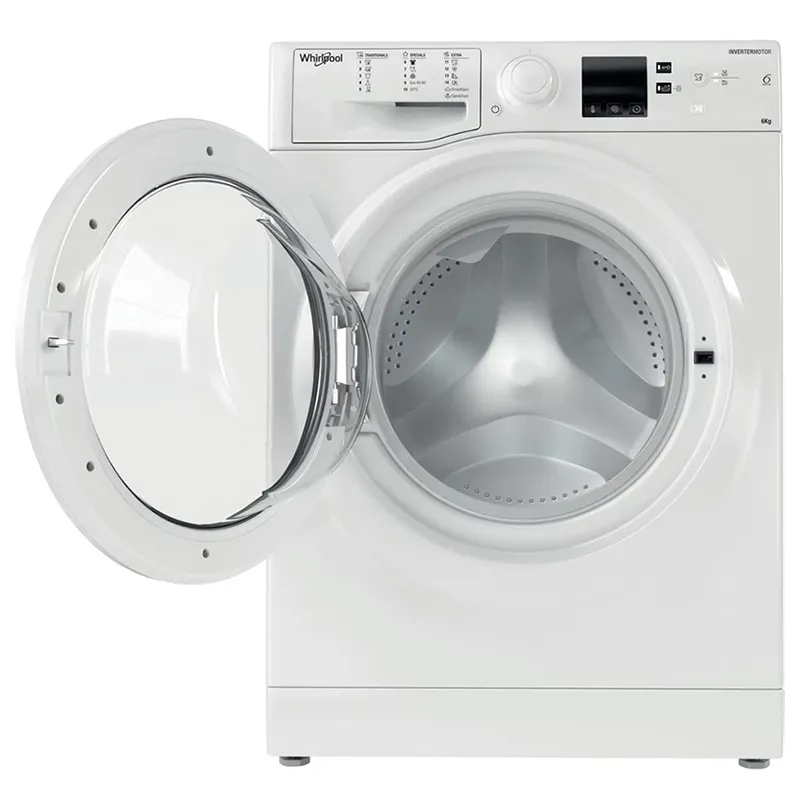 Mașină de spălat Whirlpool WRBSS 6249 W EU, 6kg, Alb