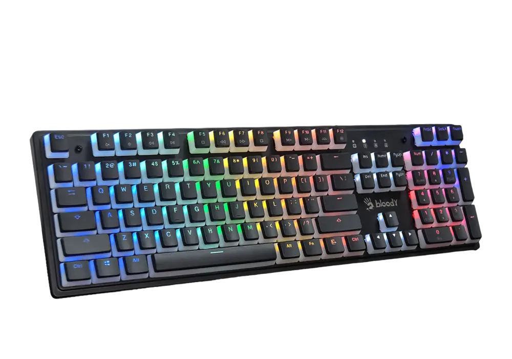 Tastatură Bloody S510R, Cu fir, Pudding Black