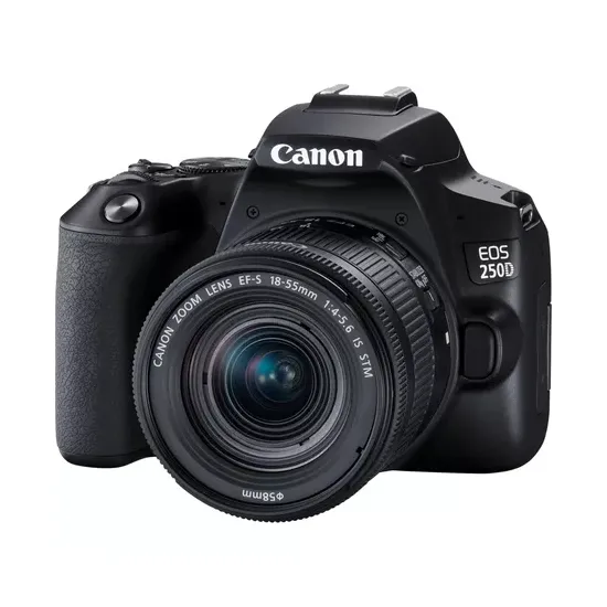 Aparat foto DSLR Canon EOS 250D, Negru