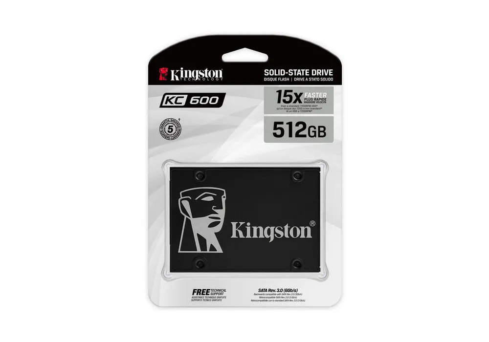 SSD Kingston KC600 512GB, SKC600/512G