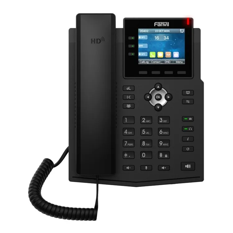 Telefon IP Fanvil X3U, Negru