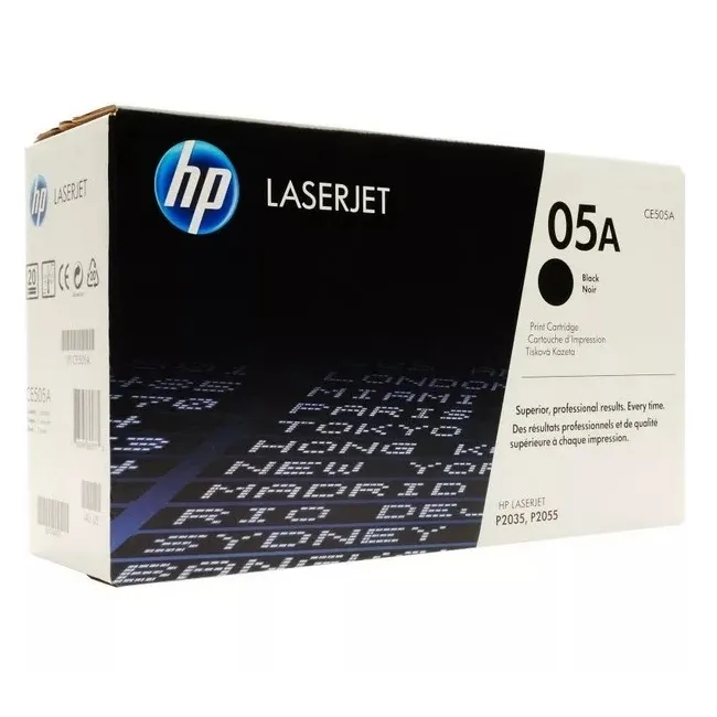 Cartuş HP CE505AC, Negru