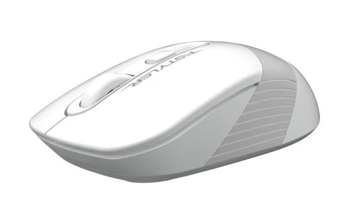Mouse Wireless A4Tech FG10, Alb/Gri