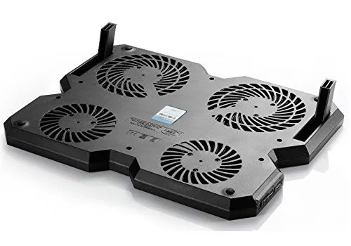 Suport de răcire pentru laptop Deepcool MultiCore X6, 15,6", Negru