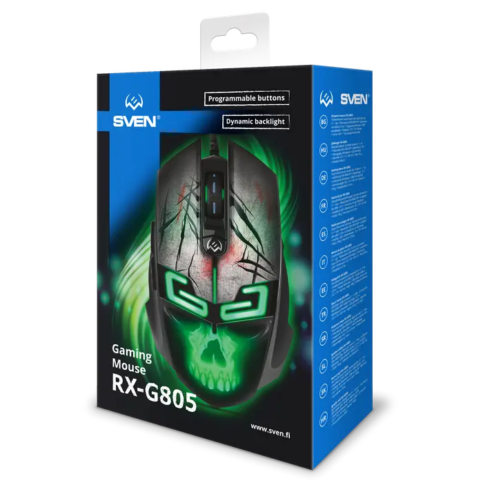 Gaming Mouse SVEN RX-G805, Negru
