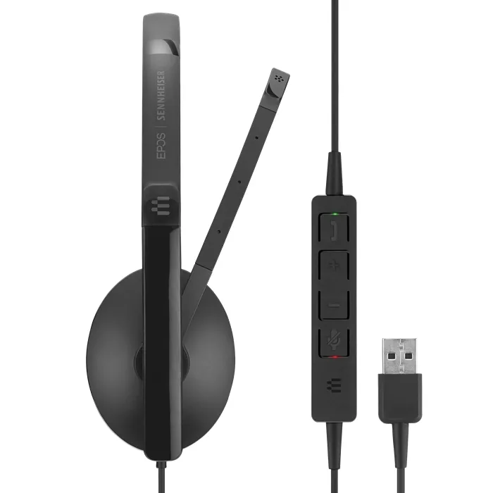 Căști EPOS SC 160 USB, Negru
