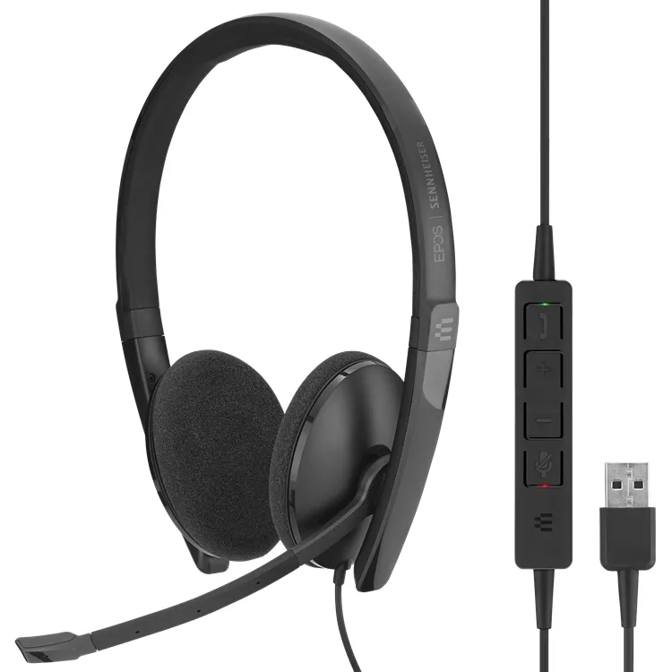 Căști EPOS SC 160 USB, Negru