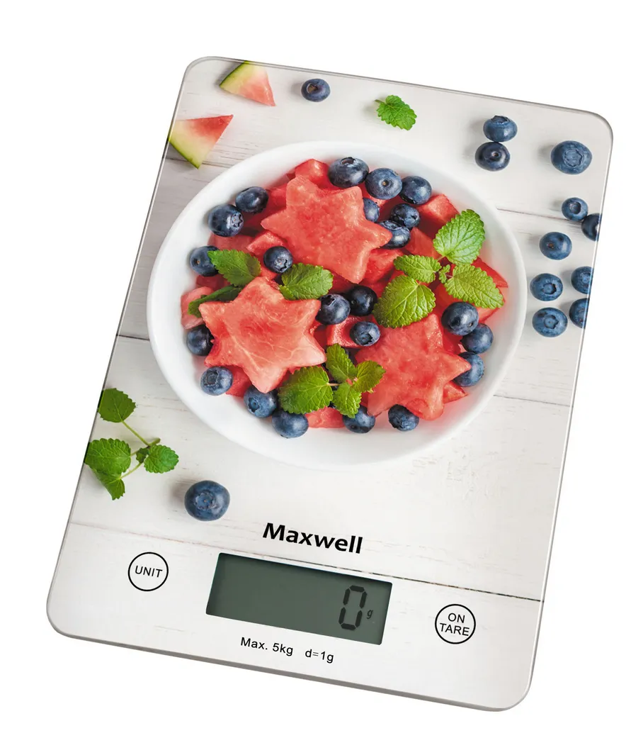 Cântar electronic de bucătărie Maxwell MW-1478, Multicolor