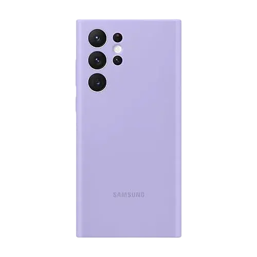 Husă Samsung Silicone Cover for Galaxy S22 Ultra, Violet