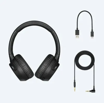 Căști SONY WH-XB700, Negru