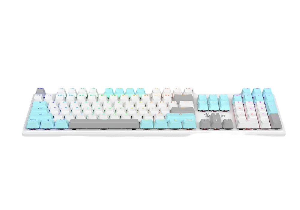 Tastatură Bloody S510R, Cu fir, White
