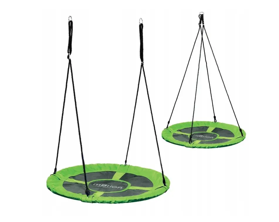 Balansoar rotund tip cuib JUMI (verde)