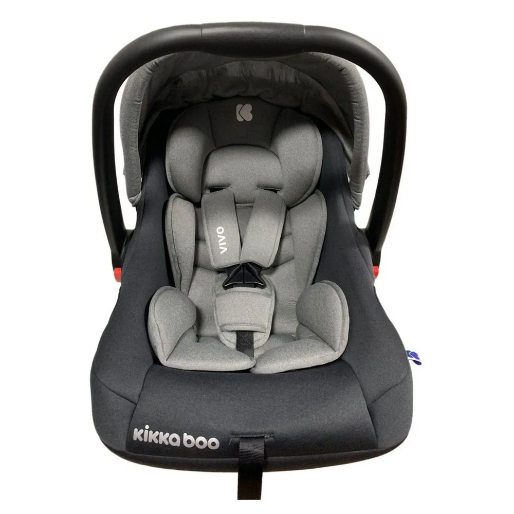 Scaun auto Kikka Boo Vivo, Grupa 0+ (0-13 kg), Gri