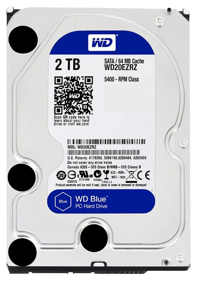 Unitate HDD Western Digital WD Blue, 3.5", 2 TB <WD20EZAZ>