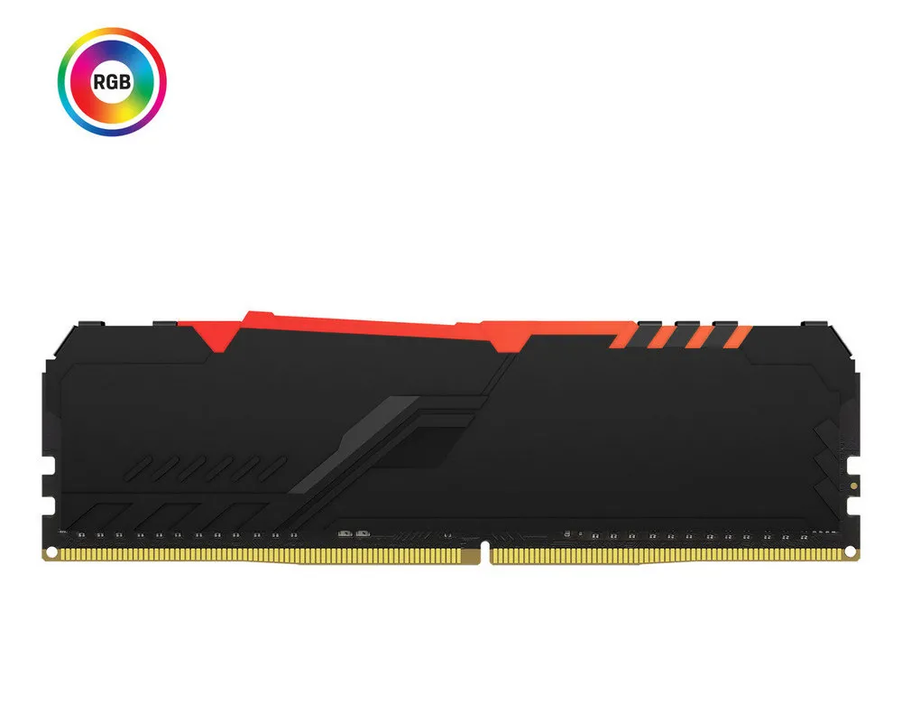 Memorie RAM Kingston FURY Beast RGB, DDR4 SDRAM, 3200 MHz, 8GB, KF432C16BBA/8