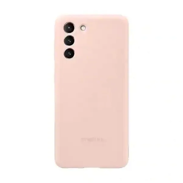 Husă Samsung Silicone Cover for Galaxy S21, Roz