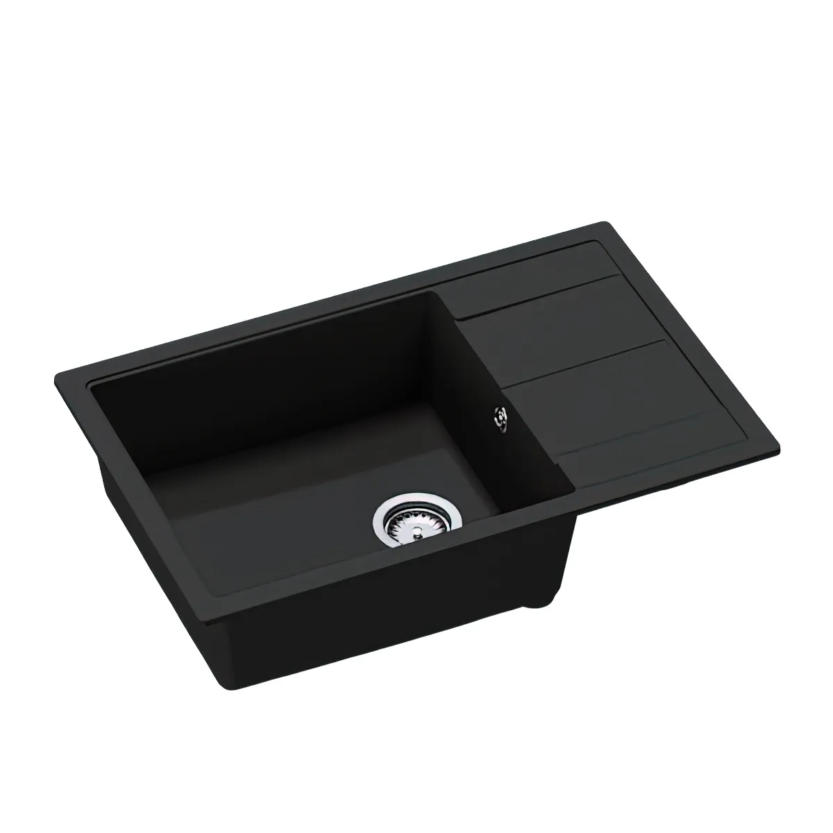 Chiuveta SanDonna Ines 780 (Negru Metalic)