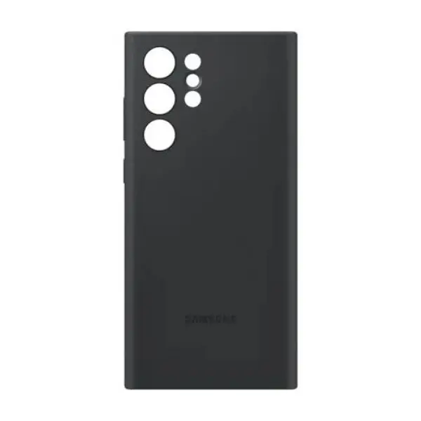 Husă Samsung Silicone Cover for Galaxy S22 Ultra, Negru
