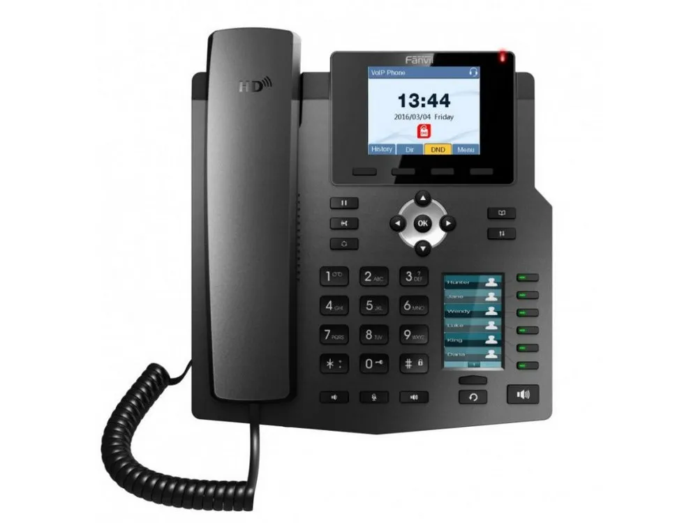 Telefon IP Fanvil X4U, Negru