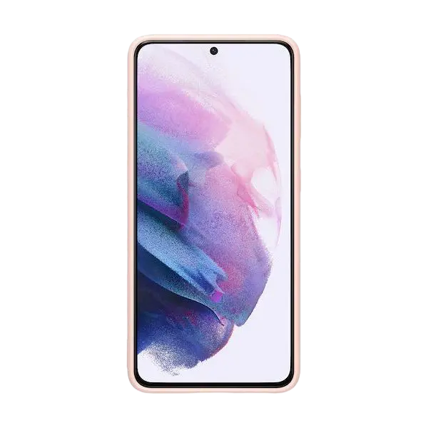 Husă Samsung Silicone Cover for Galaxy S21, Roz