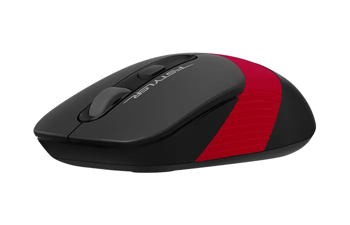 Mouse Wireless A4Tech FG10, Negru/Rosu