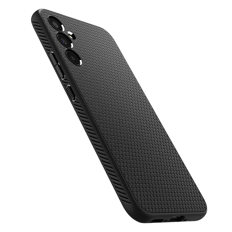 Husă Spigen Samsung A34, Liquid Air, Negru Mat