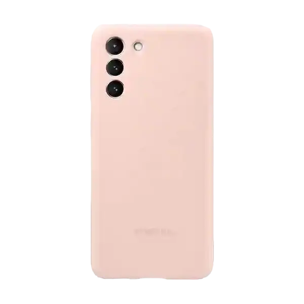 Husă Samsung Silicone Cover for Galaxy S21, Roz