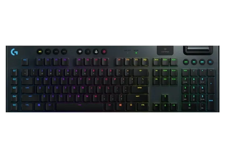 Tastatură Logitech G915 TKL, Fără fir, Alb