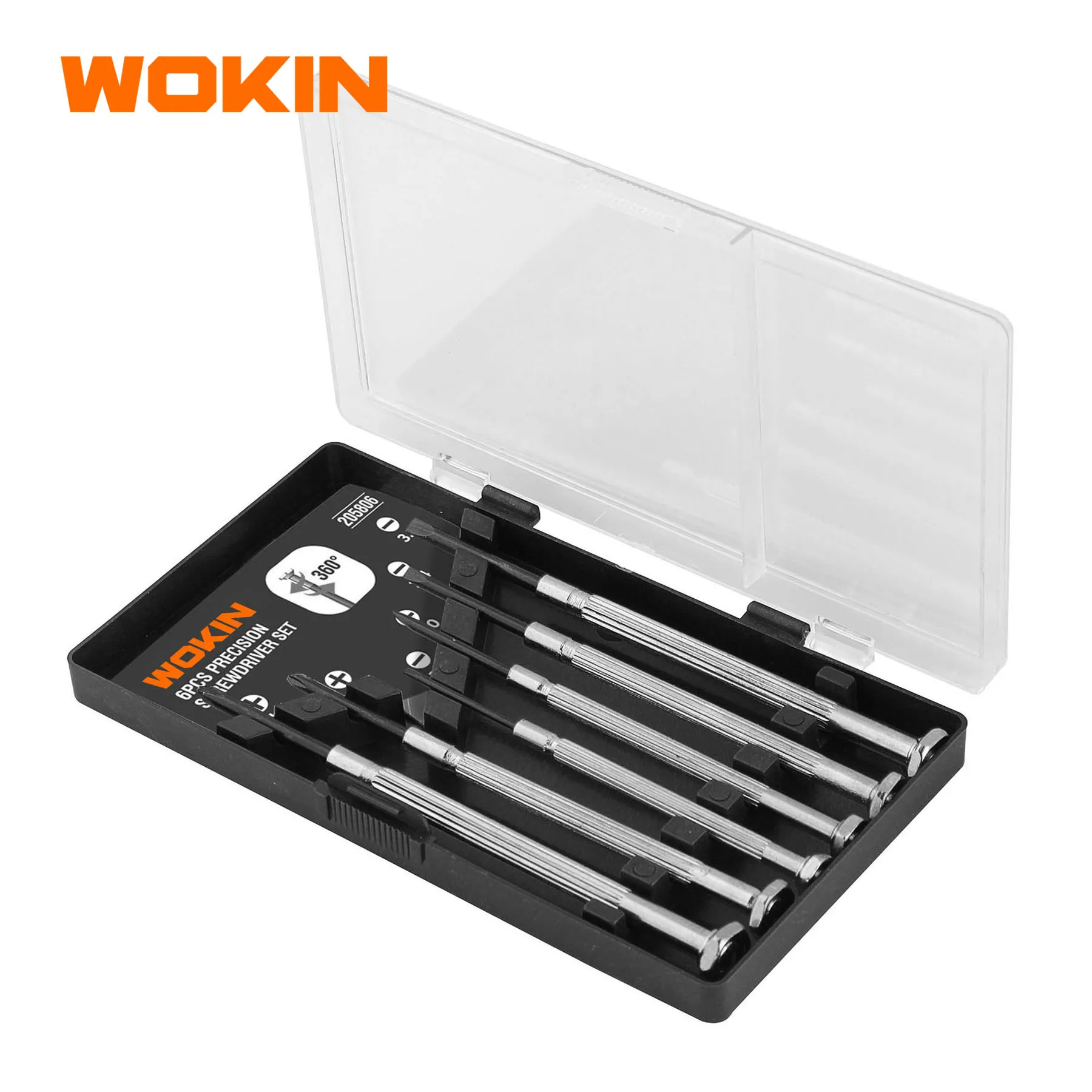 Set de 6 surubelnite de precizie WOKIN 