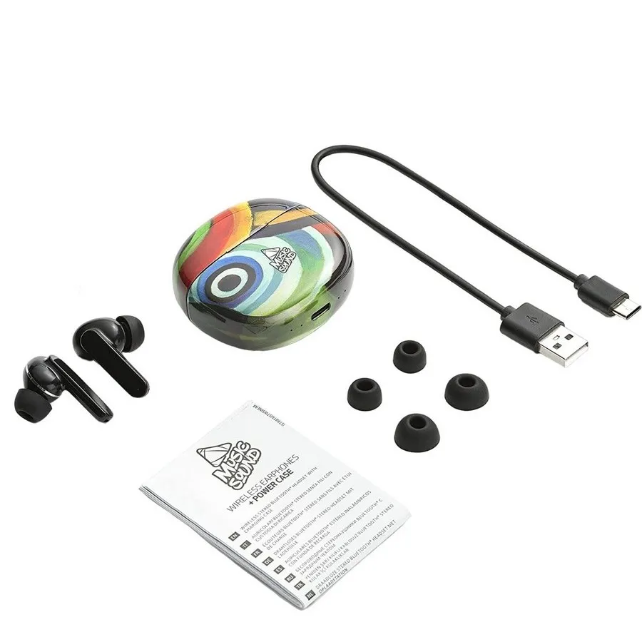 Căști Cellularline Music Sound Fantasy in ear, Multicolor